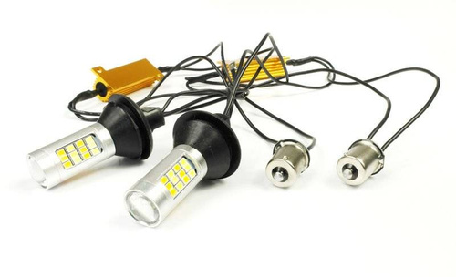 DRL mit 2in1-Anzeige | Birnen 42 SMD 2323 | LED-Leuchten für Tagfahrlicht