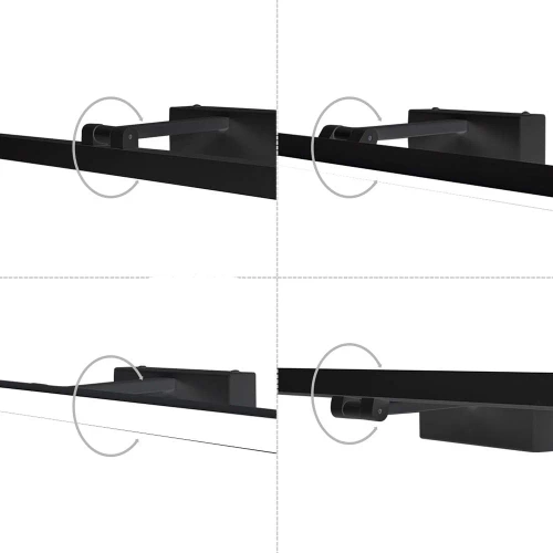 Wandleuchte über dem Spiegel | Badezimmerbeleuchtung | Lampe, Bildleuchte | MIH-120CM