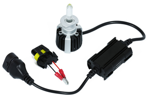 LED-Scheinwerferlampe H1 | 80 W | 20.000 lm | 360° COB R10 | Set