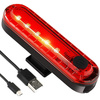 LED-Fahrradrücklicht | 5 Dioden, 4 Leuchtmodi, 50lm, eingebauter Akku | BL056