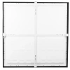 LED-Deckenpanel | Aufputz-Plafond 60x60cm | 60W, 5760lm | Schwarz