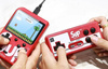 Mini tragbare Retro-Spielekonsole mit Controller | 400 Spiele 3.0 | RS400-Double
