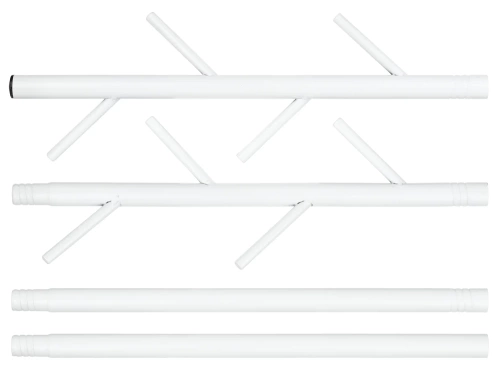 Kleiderständer | Jacken- und Oberbekleidungshaken | Weiß | ZK-329-WHITE