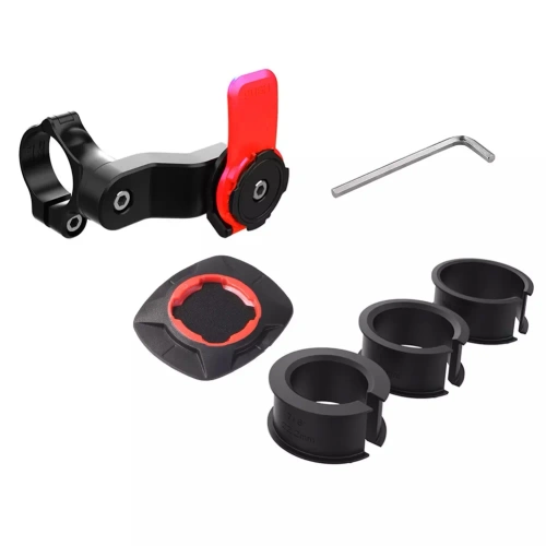 Fahrradhalterung drehbar | universelle Montage | rot | TLD-143A-RED