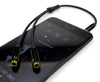 Mini-Jack-Splitter | vergoldete Enden und Anschlüsse | HQ-Qualität | AH2-B-33CM-Schwarz