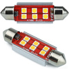 LED-Autolampe C5W 6 SMD 3535 CAN BUS orange