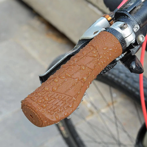 Fahrradgriffe ergonomisch | 22,2 mm | rutschfest, stoßdämpfend, komfortabel | FD187-BR