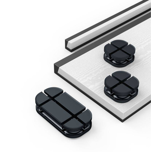 Kabel-Organizer-Set - 3 Stück | EH31-Schwarz