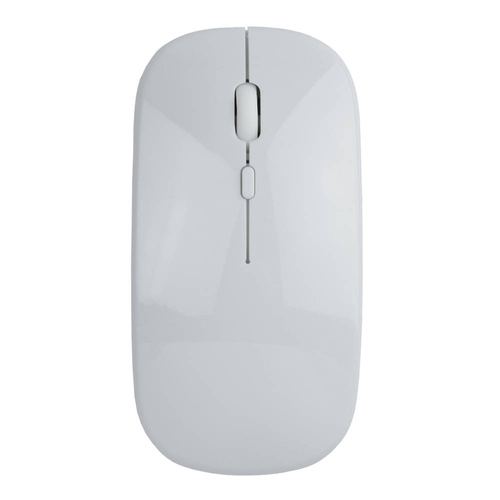 Kabellose optische Bürocomputermaus | 2,4 GHz + Bluetooth 5.2 | 800-1600 DPI | weiß | X1-Dual