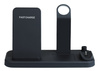 Apple iPhone AirPods Watch Dockingstation | 15W Qi Ladegerät für Telefon | Lightning Ladegerät für Airpods Kopfhörer | WD-05