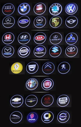 LED-Logo-Projektor | AAA-5730 | kompatibel mit vielen Automarken