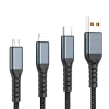 USB-Kabel | 3-in-1, mit drei Anschlüssen | B12-3in1