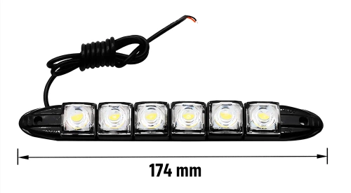 Tagfahrlicht | Flexible DRL-Lampen| DRL-006-1