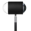 Stehlampe Stimmungslicht | Sonnenuntergang Projektor | Lampe mit austauschbaren farbigen Einsätzen | RB-C150-Schwarz