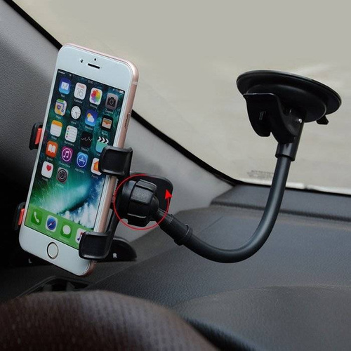 Flexibler Autohalter für Telefon mit langem Arm | für die Windschutzscheibe | PSI-C019
