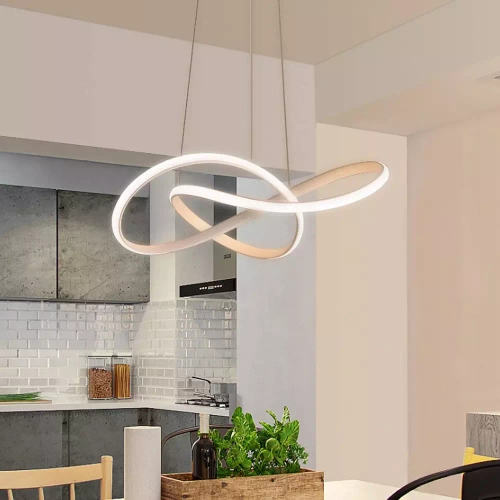 Moderne Pendelleuchte | LED | Weiß | RLA-48W-W