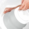 Camping-Schüssel 10L | faltbar und vielseitig | Silikon-Babybadewanne | tragbarer Eimer | XCP-10L