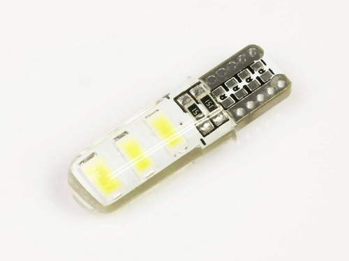 Auto LED Birne W5W T10 6 SMD 5630 CAN BUS Silikon