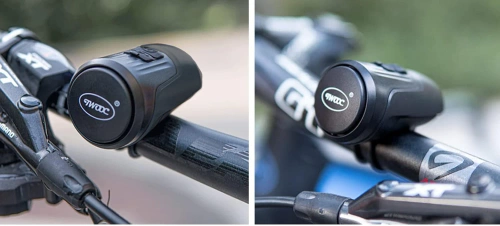 Elektronische Fahrradklingel mit Alarm 125 dB | Wasserdichte Türklingel mit Diebstahlalarmfunktion | EH-128