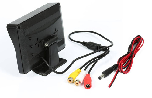 Rückfahrkamera-Set | 18 IR, 12-24 V, mit 4,3" LCD TFT Monitor auf Standfuß | PZ703 PZ470