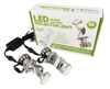 H4 LED Scheinwerferlampen 60W 12000lm SMD 5530 mit Linsenprojektoren | 2 Stück