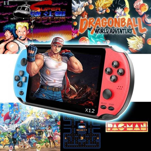 Retro-Spielkonsole | 5,1" Display | 8 GB | X12