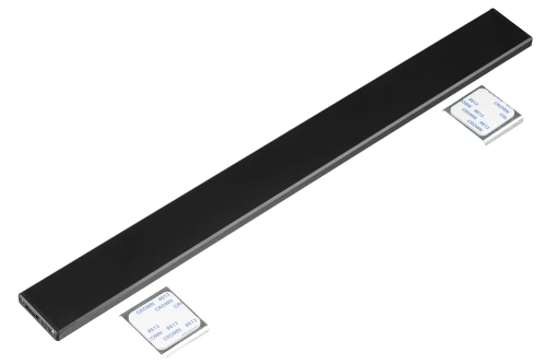 Möbellicht mit Bewegungssensor | Kabellose Nachtlampe mit Sensor | LED-Unterbauleuchte 60 cm | HSL-S60CM-SCHWARZ