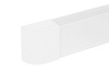 Abschlussstück für Abdeckleiste | 40x20 mm | weiß | CDT-01