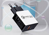 CA-051 | USB Ladegerät | Schnellladung 3A mit Adaptives Schnellladen | QC 3.0