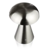 LED-Tischlampe | Moderne Touch-Lampe | Nachtlicht mit integriertem Akku | HJA24-SILVER