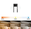 Möbellicht mit Bewegungssensor | Kabellose Nachtlampe mit Sensor | LED-Unterbauleuchte 60 cm | HSL-S60CM-SCHWARZ