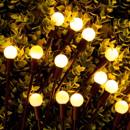 LED-Gartenleuchte Kugeln | 73 cm, 600 mAh | FLD-01-W