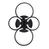 Moderne Deckenleuchte | LED-Deckenlampe | Schwarz | RLC-C48W-B
