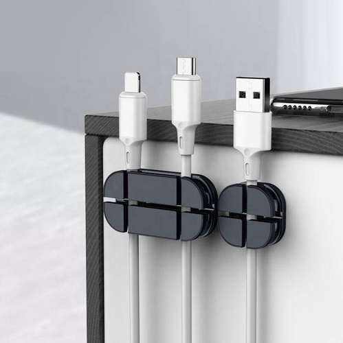 Kabel-Organizer-Set - 3 Stück | EH31-Schwarz