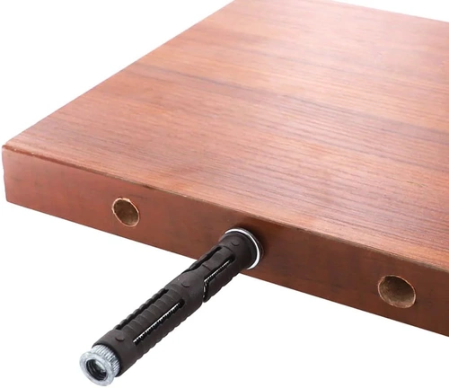 Regalträger | unsichtbarer Befestigungsarm | 4 Stück | schwarz | DF-4PCS-BLACK