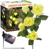 LED-Gartenleuchte Solarblume | 74 cm, 600 mAh | gelb | FLD-35-YELLOW