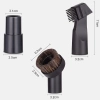 Staubsauger-Düsenset | Universaldüsen für Staubsauger | VCA-5in1-BLACK
