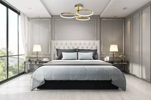 Moderne Deckenleuchte | Plafon | LED | Gold | QBD-3C-70W