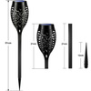 SET 6x Solar LED Fackel | Lampe 51 cm | 12 LED SMD 2835 | HYD-12LED