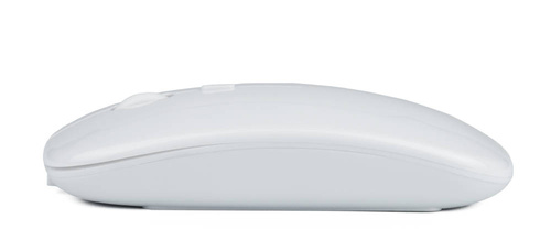Kabellose optische Bürocomputermaus | 2,4 GHz + Bluetooth 5.2 | 800-1600 DPI | weiß | X1-Dual