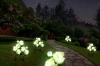 Solarblume | Solar-LED-Gartenlaterne Peonia weiß | 80 cm, 600 mAh | FLD-10-WHITE