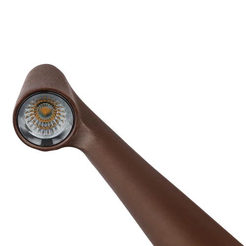 Tischlampe 43cm | Kabellose Nachtlampe mit eingebautem Akku | Lampe mit Touch-Steuerung | HMS-455-BROWN