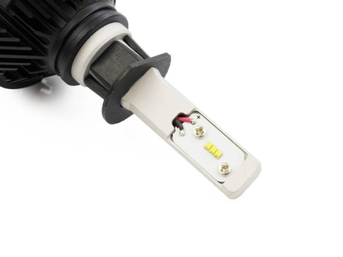 LED-Scheinwerferlampe Set | H1 Sockel, 50 W, 12.000 lm, Typ ZES, 2 Stück | X3