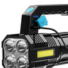 Multifunktions-LED-Taschenlampe mit Suchscheinwerfer und integriertem Akku | 1000lm, 4 Leuchtmodi, bis zu 8 Stunden | TL-2056