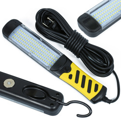 Werkstattlampe 50W mit Haken und 10M Kabel | 100 LED | 230V | W27