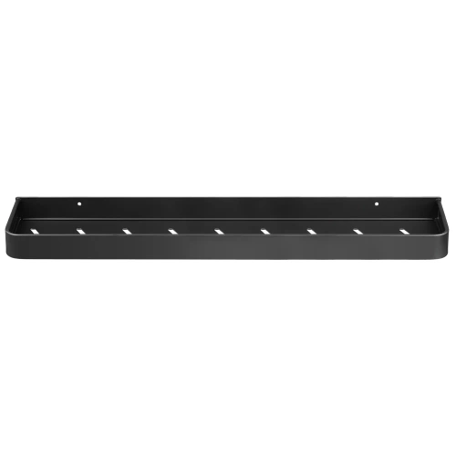 Badezimmerregal über dem Waschbecken | Länge 60 cm | Duschablage | Schwarz | BSU-L60CM-B