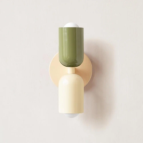 Zweifarbige Wandleuchte | Moderne Wandlampe | YG-W008-G+W