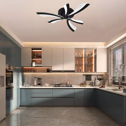 Moderne dreiteilige Deckenleuchte | Plafon | LED | RLX-C36W-B