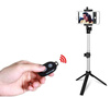 Selfie-Stick mit Bluetooth-Fernauslöser | Monopod Stativ | Kamerastativ | PSI-S003