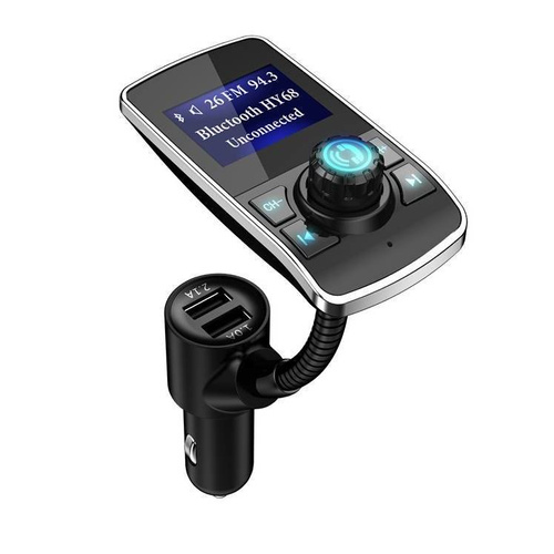 Multifunktions-FM-Transmitter fürs Auto | 4-in-1 | BC68-Schwarz